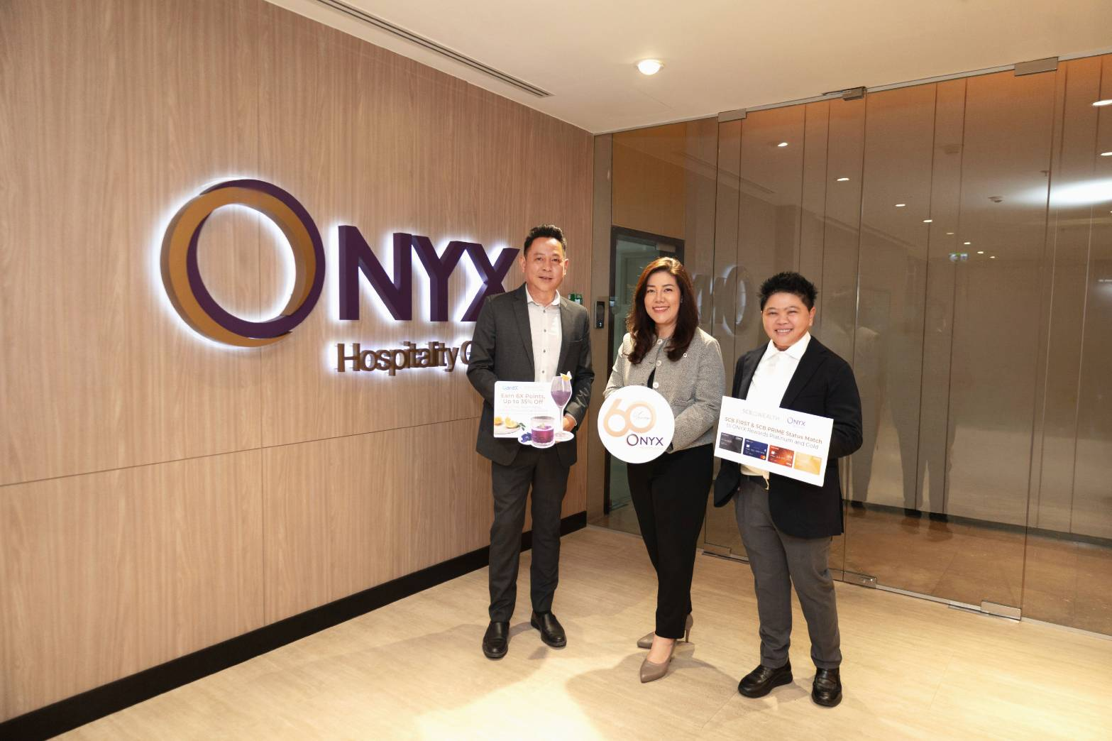 ออนิกซ์ ฮอสพิทาลิตี้ กรุ๊ป ผนึก SCB WEALTH และ CardXขยายการเติบโตผ่านพันธมิตรทางการเงิน เจาะกลุ่มลูกค้าศักยภาพสูง