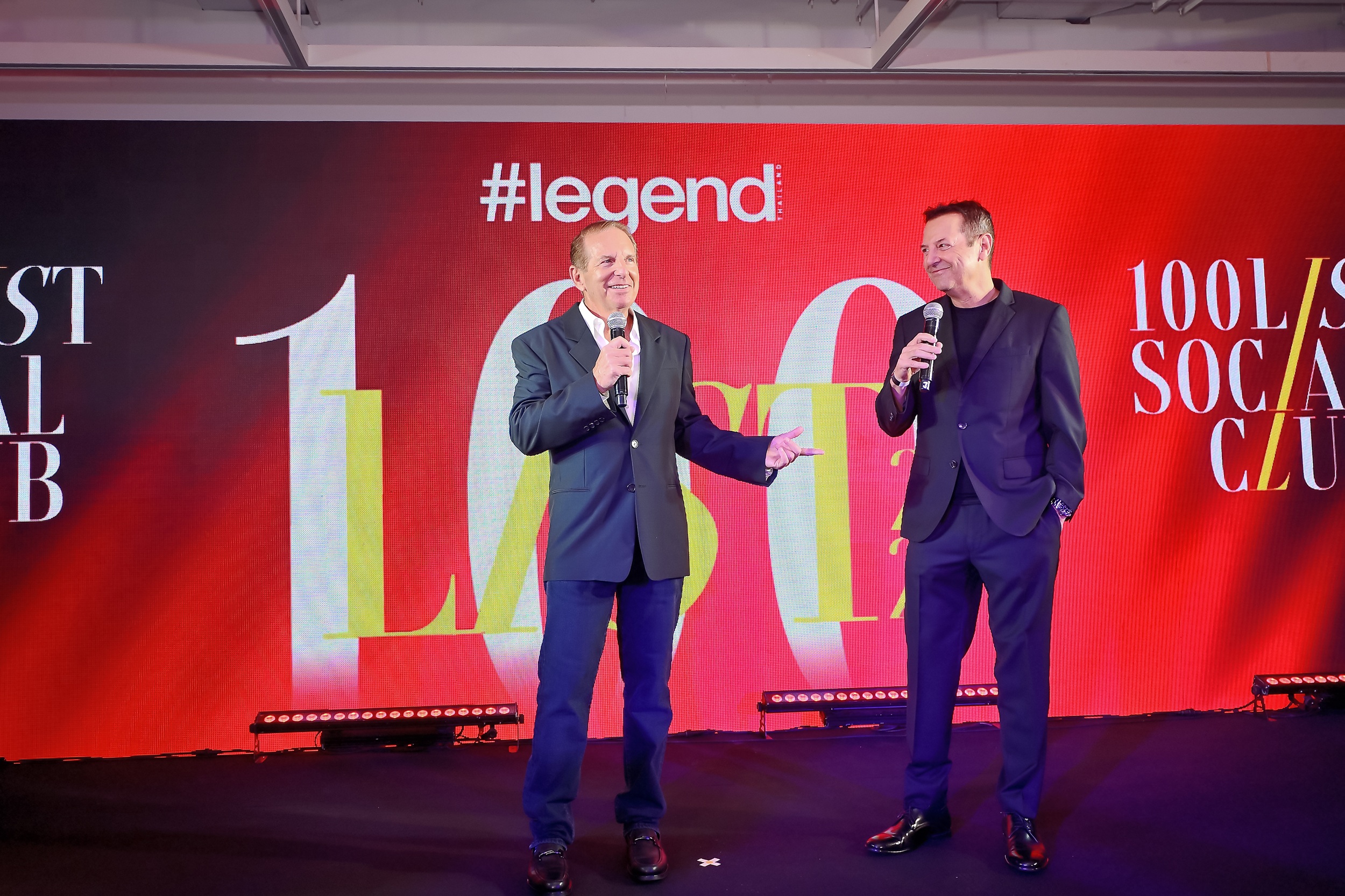 #legend รวมสุดยอดผู้นำ นักธุรกิจ ศิลปิน และคนดัง ร่วมฉลองให้กับ 100 บุคคลผู้สร้างแรงบันดาลใจแห่งปี ในค่ำคืนสุดเอ็กซ์คลูซีฟของ #legend 100 List Social Club 2026